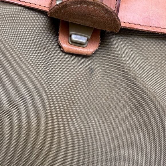 Hartman Courier Bag leather and ballistic nylon. Classic tan - Picture 13 of 13